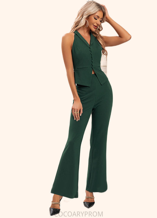 Melina Halter Elegant Separates Polyester Maxi Dresses DA8P0022474