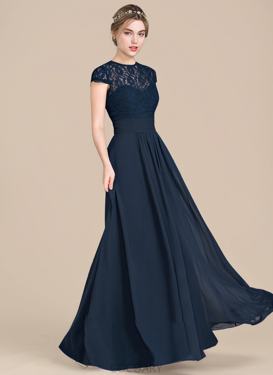 Sweetheart Ruffle Neckline Length A-Line Floor-Length Embellishment Silhouette Fabric Donna Sleeveless A-Line/Princess Bridesmaid Dresses