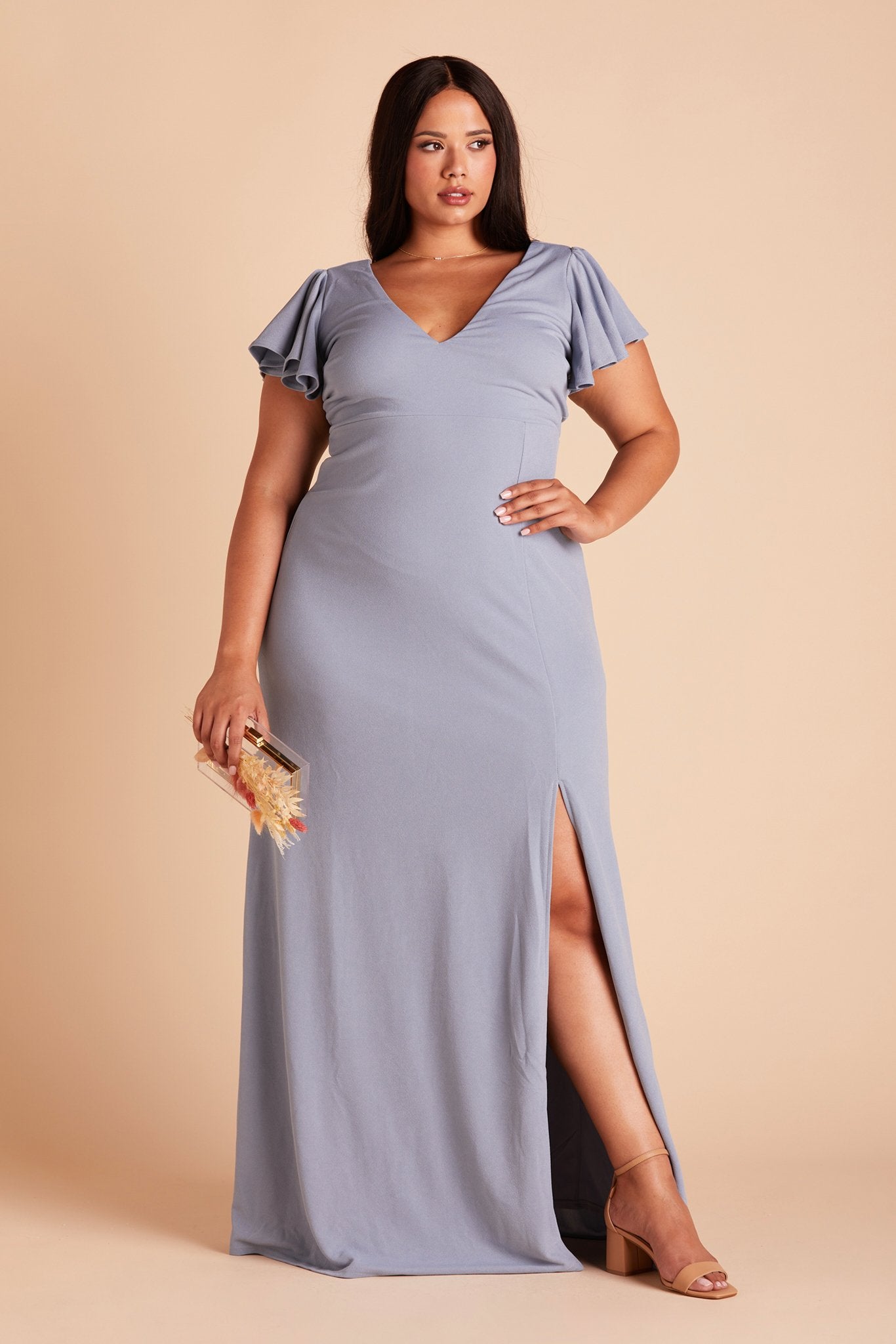 Hannah Crepe Dress Curve Julie