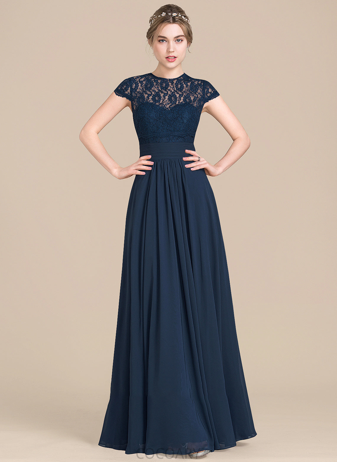 Sweetheart Ruffle Neckline Length A-Line Floor-Length Embellishment Silhouette Fabric Donna Sleeveless A-Line/Princess Bridesmaid Dresses