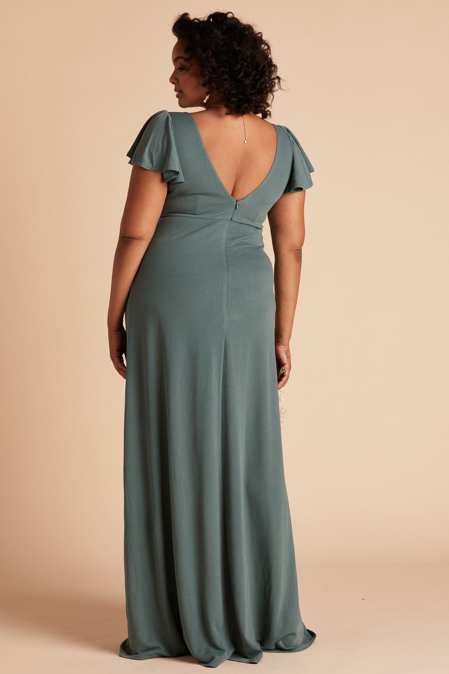 Hannah Crepe Dress Curve Elizabeth