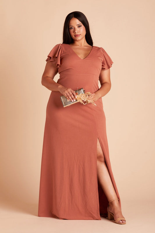 Hannah Crepe Dress Curve Bailee