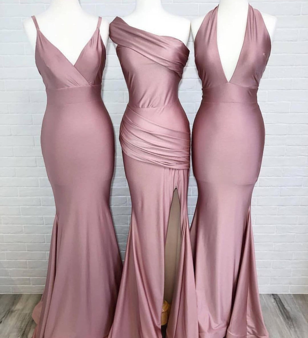 New Arrivals Chic Long Elegant Simple Sheath Bridesmaid Dresses Beautiful Bridesmaid Gowns