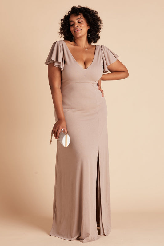 Hannah Crepe Dress Curve Peggie