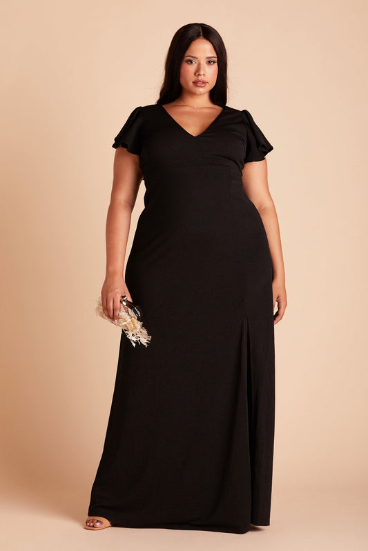 Hannah Crepe Dress Curve Isla