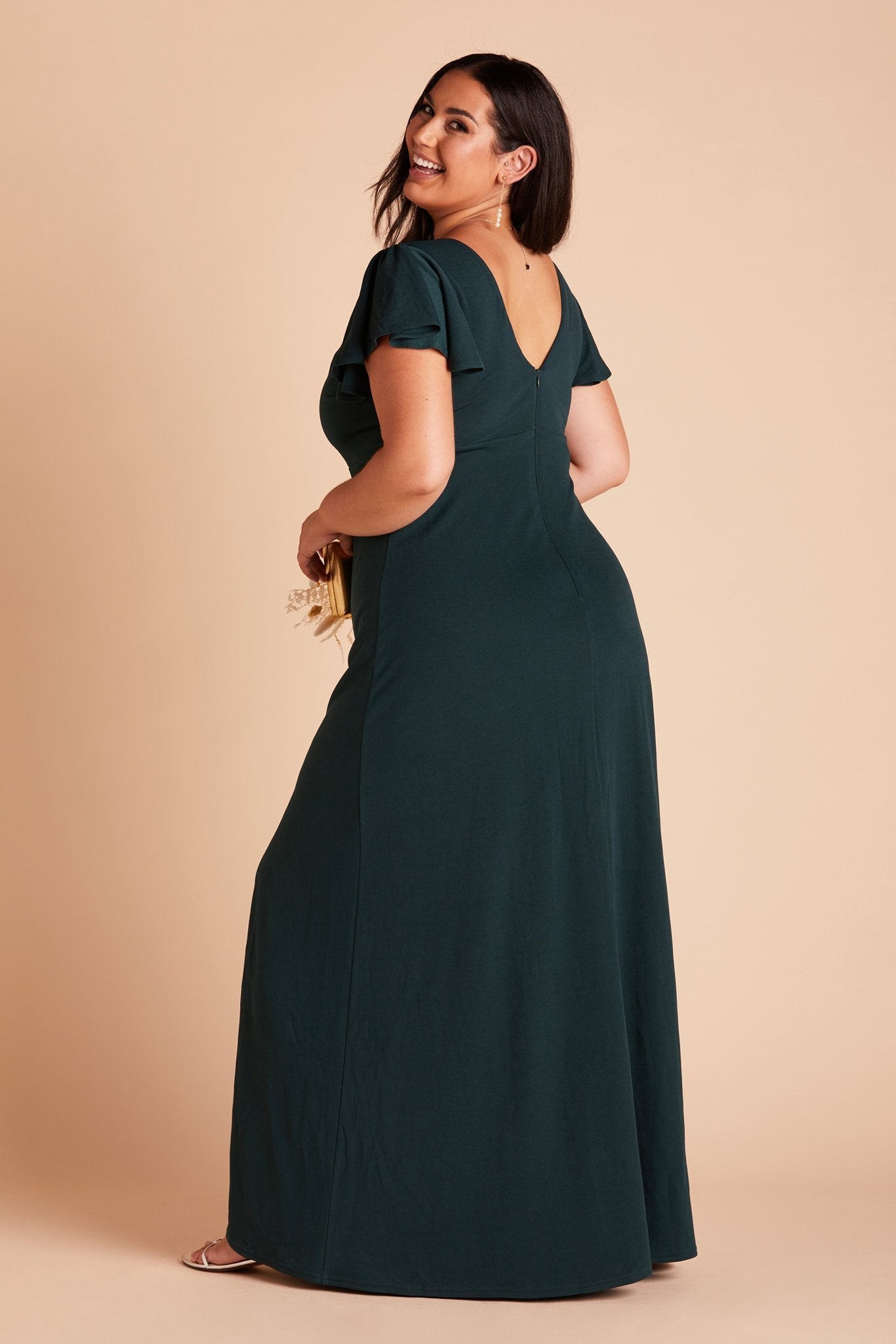 Hannah Crepe Dress Curve Vanessa