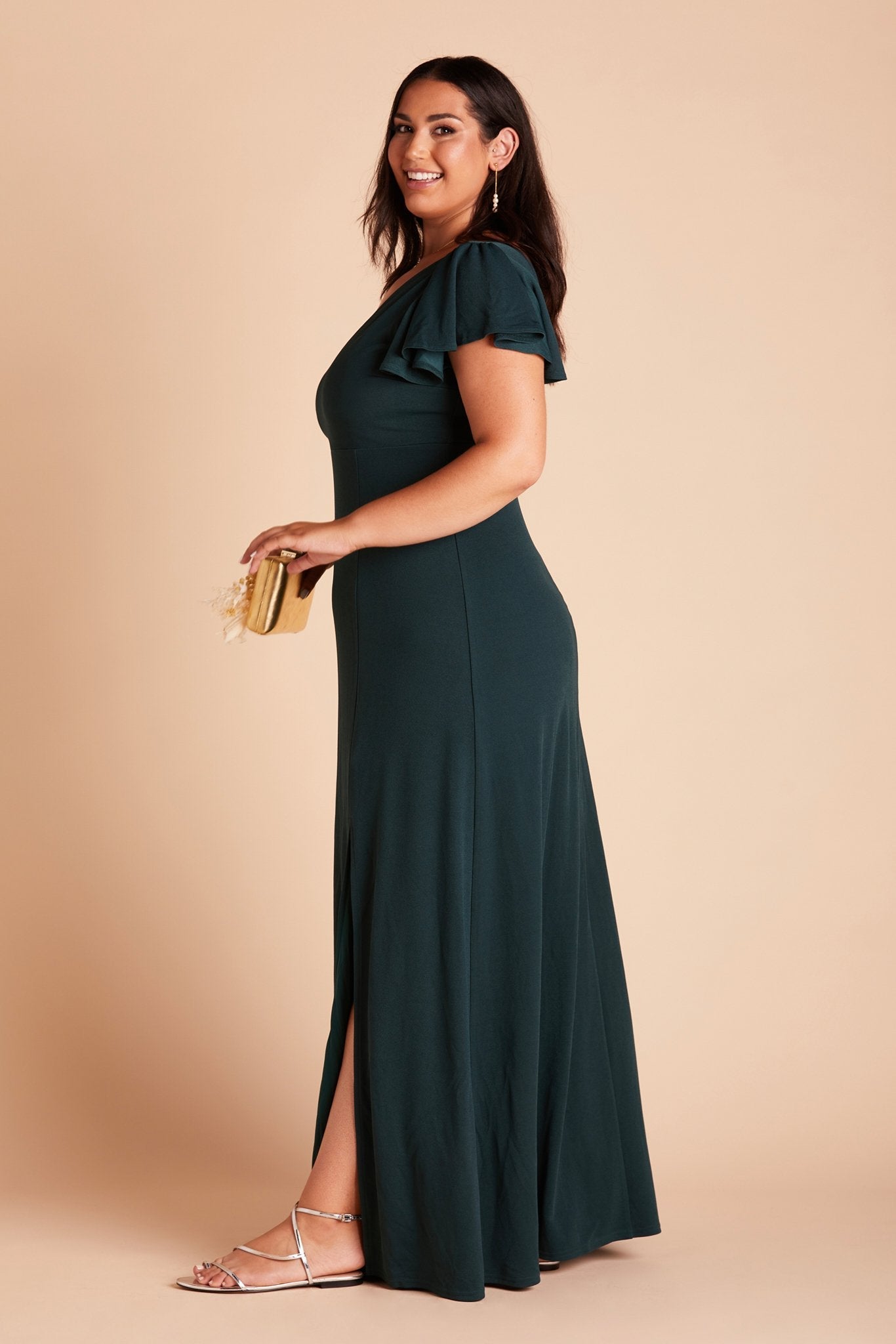 Hannah Crepe Dress Curve Vanessa